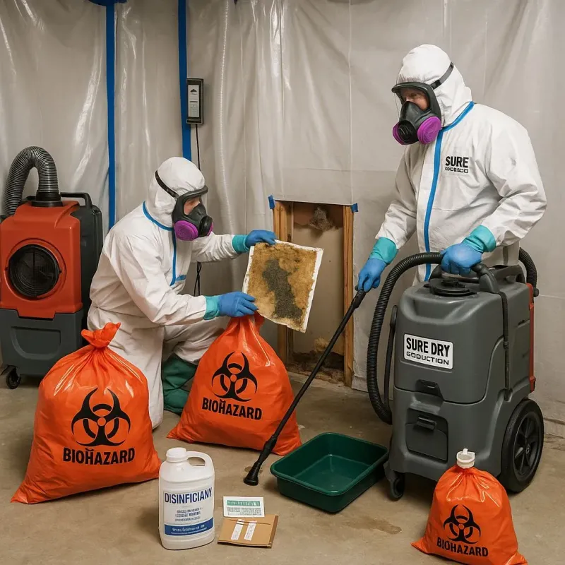 Contaminated Water Handling Protocols process in Graham, NC