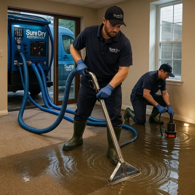 Water Extraction and Removal process in Graham, NC